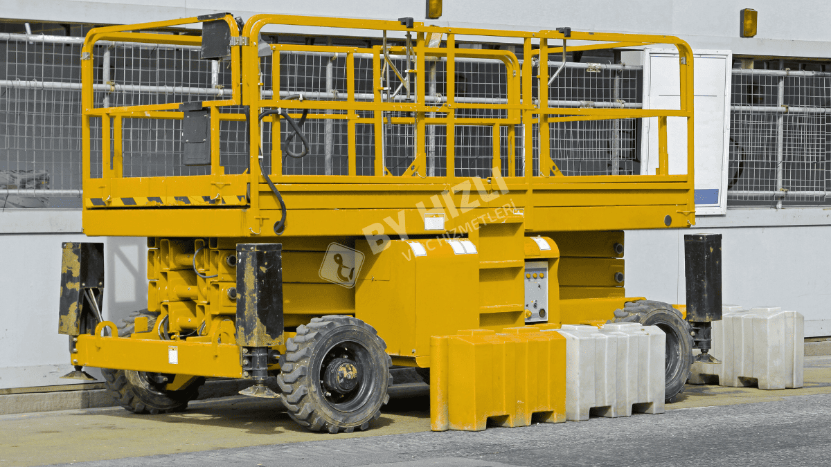 Üçyol Makaslı Platform Vinç